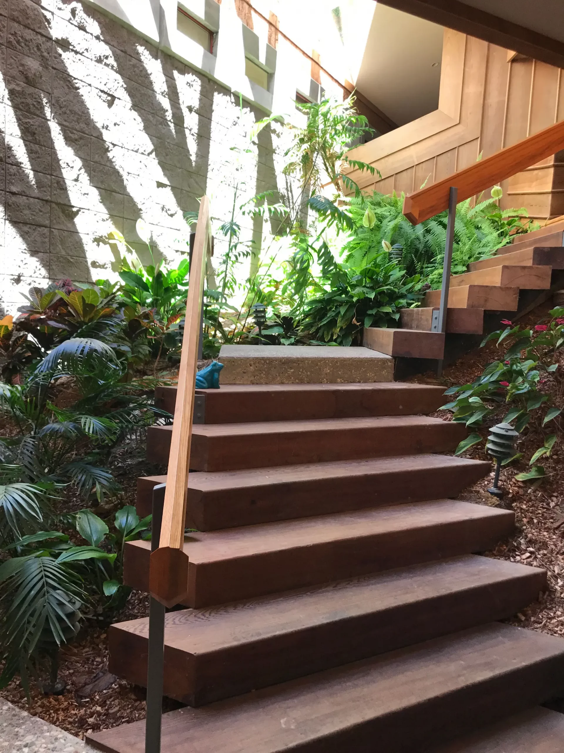 Green Residence; architect, Aaron Green, FAIA San Francisco, CA; staircase